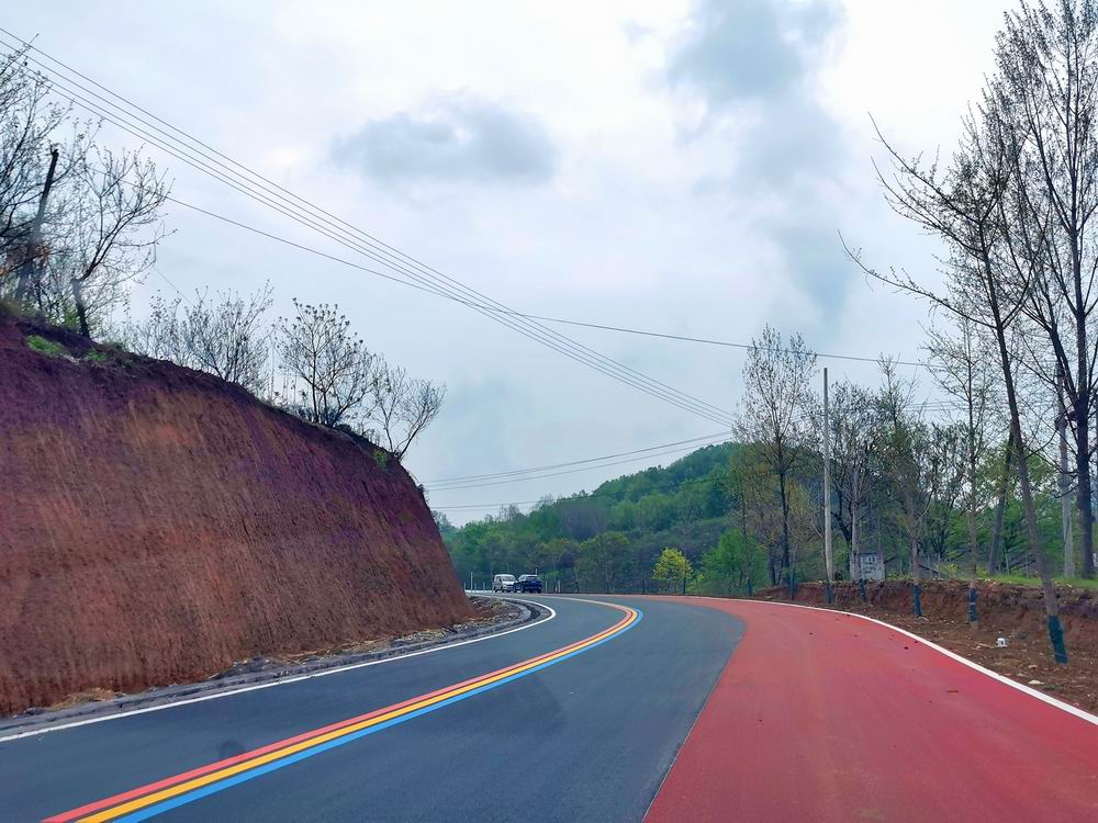 新進(jìn)展，串聯(lián)郝堂景區(qū)！這條旅游路改造基本完工